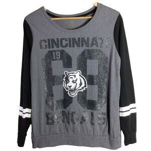NFL Cincinnati Bengals Long Sleeve Gray XL